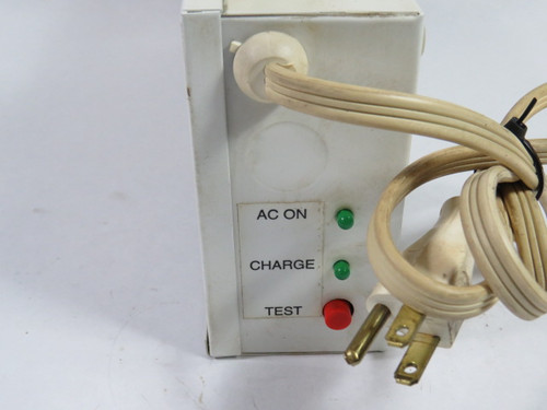 Beghelli C12-72 Steel Battery Unit W/ Lights 120/347V 60Hz 7.8VA 12VDC USED