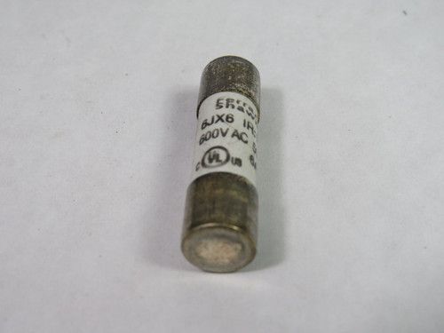 Ferraz Shawmut B082686 6JX6 Fuse 6A 600VAC USED