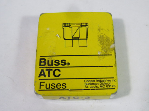 Bussmann ATC-2 Grey Blade Fuse 2A 32V 5-Pack ! NEW !