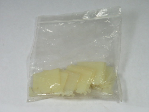 Square D 9080-GF6B Terminal Block End Plate Lot of 8 CLEAR USED