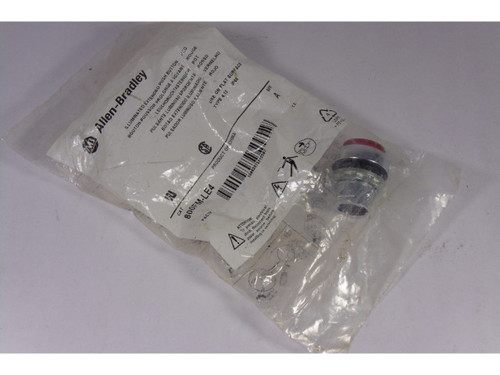 Allen-Bradley 800FM-LE4 Illuminated Momentary Pushbutton ! NWB !