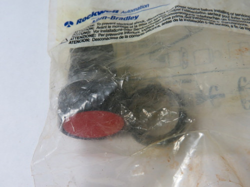 Allen-Bradley 800EP-F4 Pushbutton Operator Series A Flush Red 22.5MM ! NWB !
