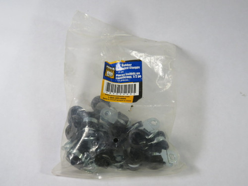 Power Fist 8205429 Rubber Insulated Clamps 1/2" Pack Of 15 ! NWB !
