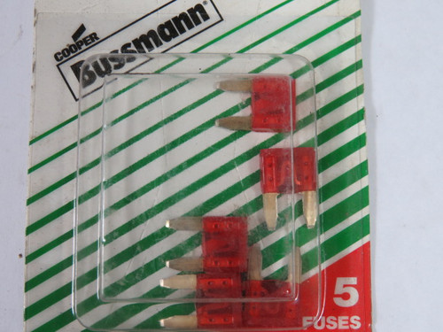 Napa 782-2089 Automotive Fuse 10A 32V 5-Pack ! NEW !
