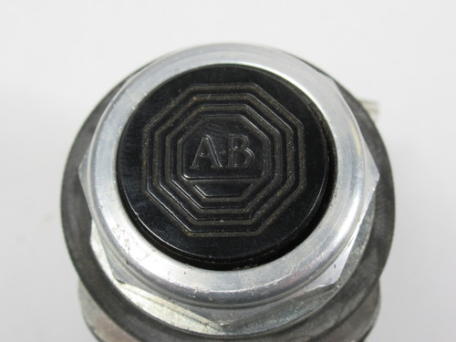 Allen-Bradley 800T-A2A Series N Push Button 1NO 1NC Black Flush Head USED
