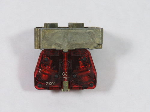 Allen-Bradley 800E-2LX01 Contact Block 1NC w/Latch USED