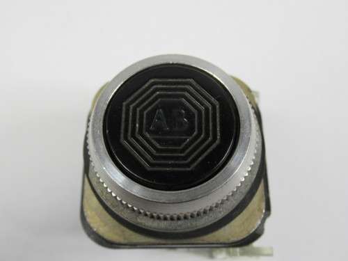 Allen-Bradley 800T-A2A Series A Push Button 1NO 1NC Black Flush Head USED