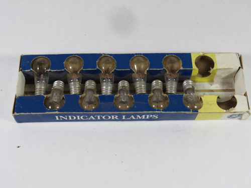 General Electric 6S6-24V Miniature Indicator Lamp Lot Of 10 ! NEW !