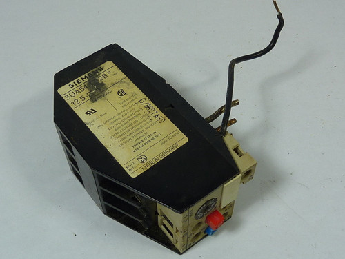 Siemens 3UA54-122B Overload Relay 12.5-20A USED