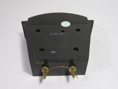 Triplett 420-E Panel Meter .0-0-.3 Inches Close-Open USED