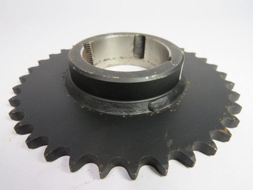 Martin 40BTB36 Taper Lock Sprocket 1/2" to 1-5/8" Bore 36T 40C 1/2"P USED