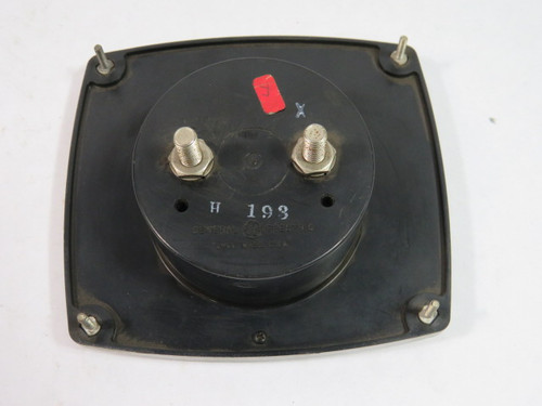 General Electric 50-250440LSNG Panel Meter 0-20 AC Amperes USED