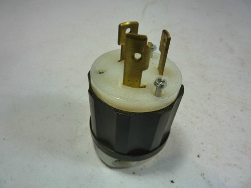 Leviton 2611 Locking Plug 30 Amp 125V USED