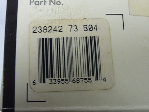 Graco 238242-73-B04 Purge Valve Repair Kit ! NEW !