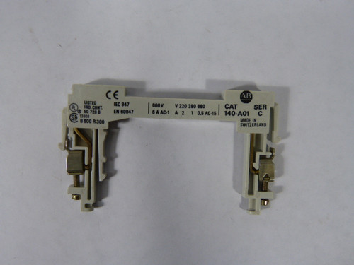 Allen-Bradley 140-A01 Auxiliary Contact Mount 660V 1 Pole ! NEW NO PKG !