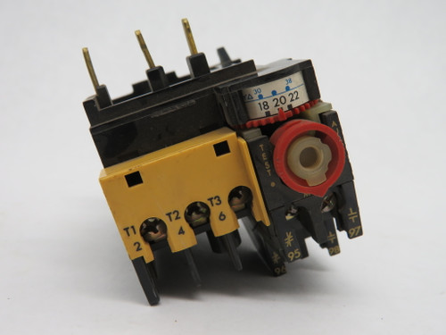 Allen-Bradley 193-BSC22 Overload Relay 18-22A USED