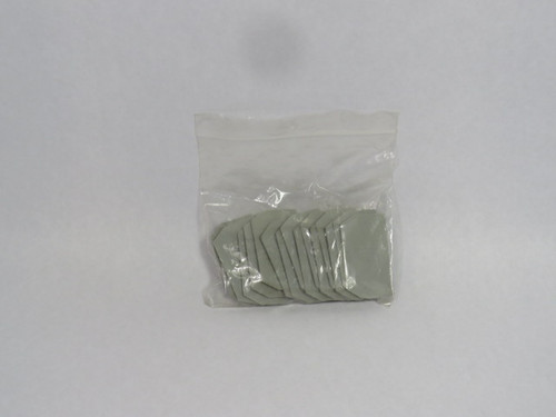 Allen-Bradley 1492-TC4 Terminal Block End Plate Lot of 16 GREY USED