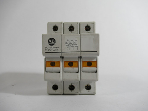 Allen-Bradley 1492-FB3M0-L Class CC Fuse Holder Series A 600V USED