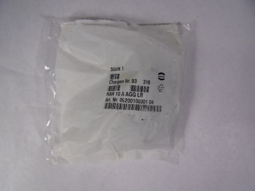 Harting 09200100301 10A-agg-LB 16B Connector Housing NWB