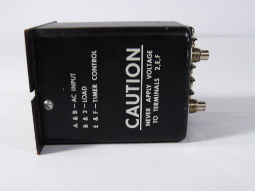 Industrial Solid State Ctrls 1061-SP34 Solid State Relay 0.06-5 Range 115V USED