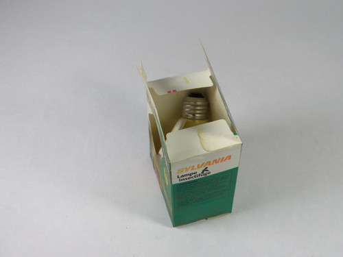 Sylvania 100A/Y/RP Incandescent Bug Light Bulb Yellow 100W 120V ! NEW !