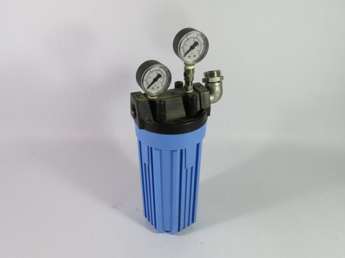 Pentek 1" NPT Blue Water Filter 5" X 10" USED