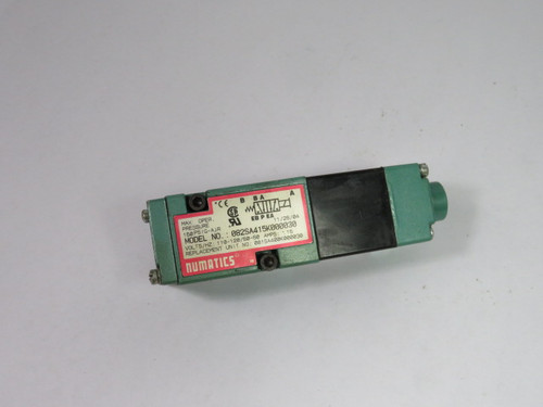 Numatics 082SA415K000030 Single Direct Solenoid Valve NO BASE USED