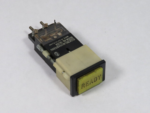 EAO 02-121 Push Button Illum 380V 10A Yellow READY USED