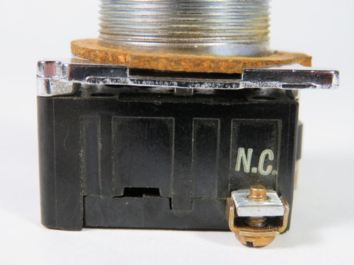 Cutler-Hammer 10250T112-51 Push Button 1NC Extended Red Head USED