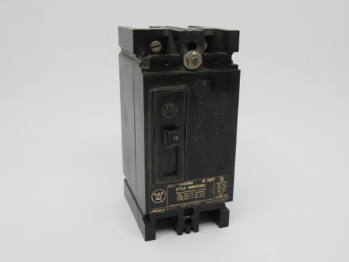 Westinghouse EHB2030 Molded Case Circuit Breaker 30A 2-Pole BROKEN FRAME USED