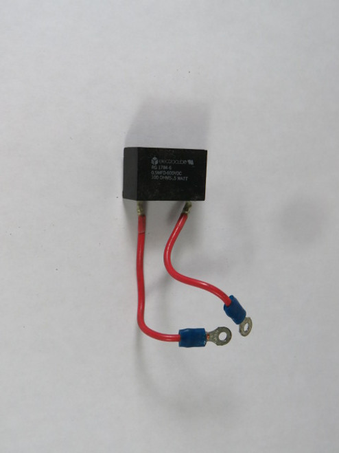 Electrocube RG-1784-6 RC Network 0.5MFD 100 Ohms 5W 600VDC USED