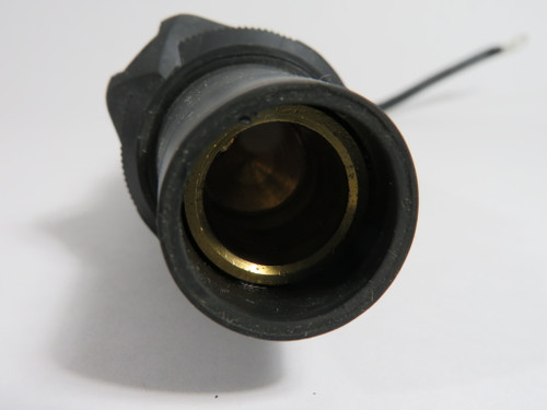 Hubbell HBL300FBK Single-Pole Connector Plug 400A 600V AC 250V DC USED