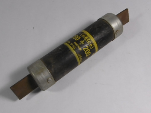 Cefco OT200/600 One Time Fuse 200A 600V USED