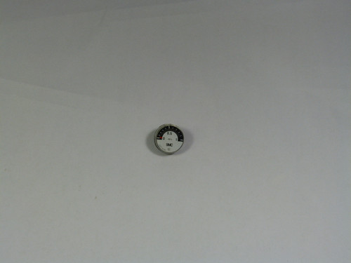 SMC G27-10-R1 Pressure Gauge 1 Inch Dial 0-1 MPA 1/16NPT USED