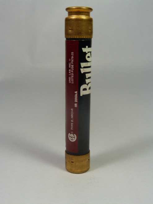 Bullet ECSR6.25 Time Delay Dual Element Fuse 6.25A 600V USED