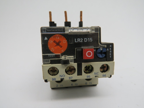Telemecanique LR2-D1521 Thermal Overload Relay 12-18Amp USED