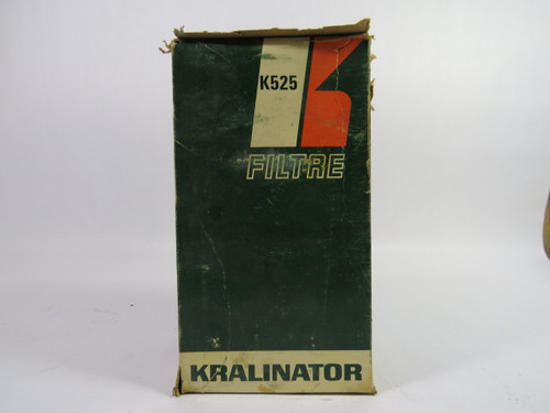 Kralinator K525 Filter Damaged Box ! NEW !