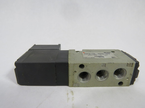 SMC EVFS1120-5DZB-01F 4/5 Port Solenoid Valve 24VDC .1-1MPa USED