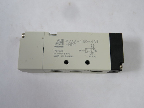 Mindman MVAA-180-4A1-NPT Directional Control Valve 1/8" NPT 4-Way 5 Port ! NOP !