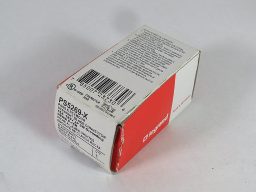 Pass & Seymour PS5269-X Straight Blade Connector 15A 125V 2P 3Wire ! NEW !