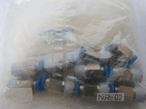 Festo QS-1/8-4 153001 Push-In Male Threaded Fitting 10-PK ! NWB !