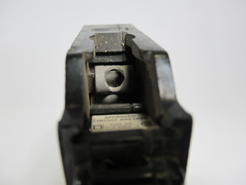 Square D QOB120 Bolt-On Circuit Breaker 20A 120V 1P Missing Screw USED