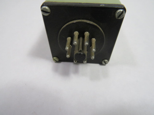 Agastat 9812-B11G Time Delay Relay 10-300Sec 10A 120VAC 8-Pin USED