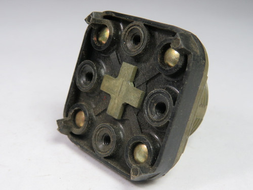 Allen-Bradley 800T-A2 Series T Push Button Black Flush Head No Contacts USED