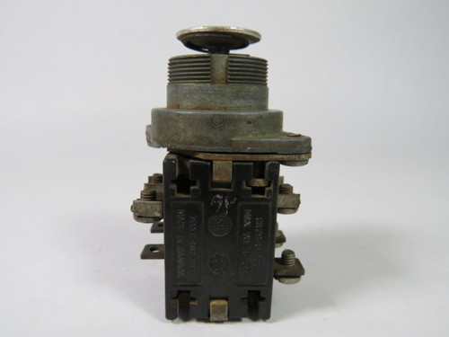 General Electric CR2940UA403A Push Button 2NO2NC Natural Standard Button USED