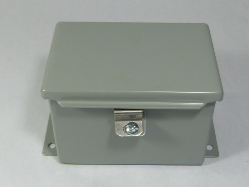 Hammond 1414PHC4 Steel Junction Box Enclosure 6In x 4In x 4In ! NOP !