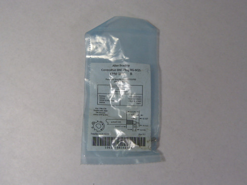 Allen-Bradley 1786-BNC BNC ControlNet Plug 94256201 NWB