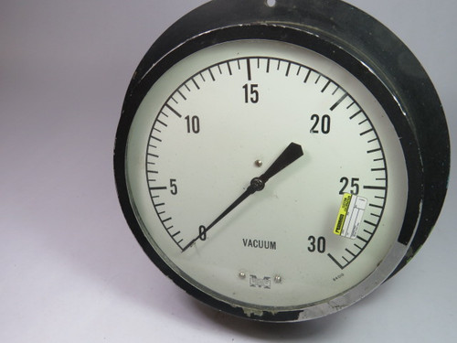 Marshalltown 0-30 Vacuum Pressure Gauge USED