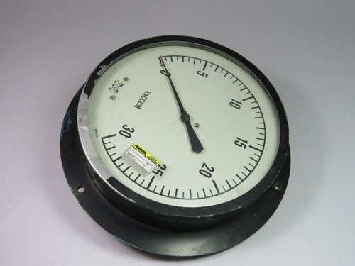 Marshalltown 0-30 Vacuum Pressure Gauge USED