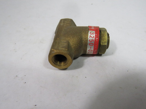 Schrader Bellows 3250-0119 Flow Control Valve 1/8" Port USED